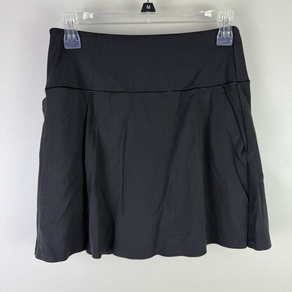 Rhone Black Tennis Skort S Athletic Performance Activewear Golf Skirt Built In